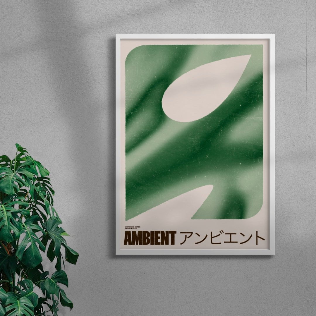 Ambient contemporary wall art print by Henry M. - sold by DROOL