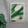Ambient contemporary wall art print by Henry M. - sold by DROOL