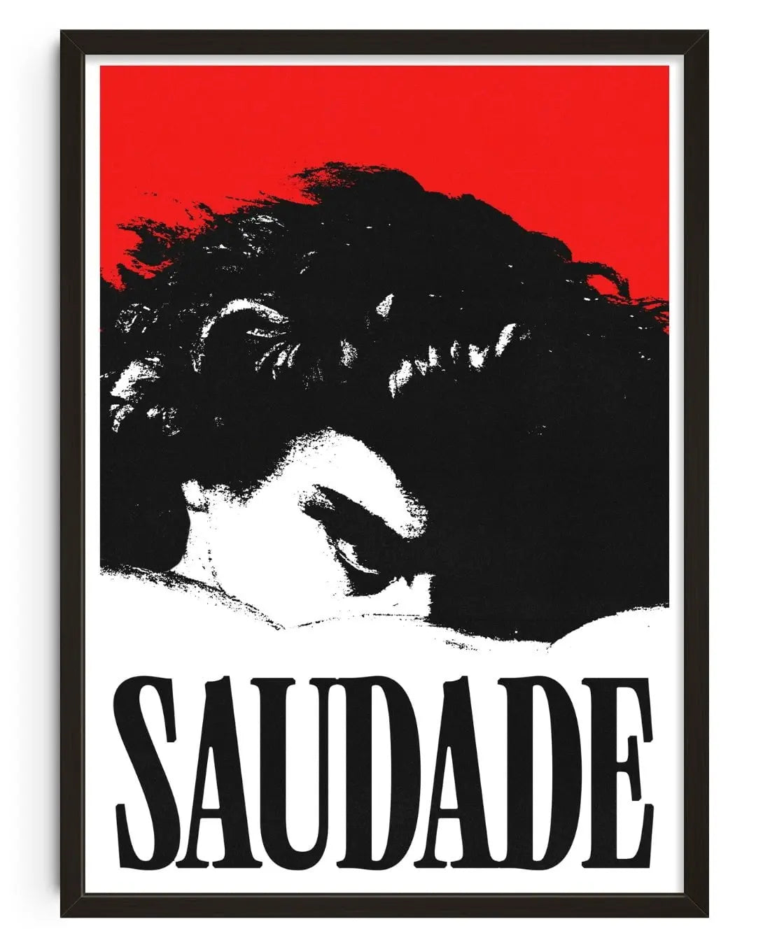 Saudade contemporary wall art print by Utsav Verma - sold by DROOL
