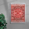 Dream contemporary wall art print by KBAR studio - sold by DROOL