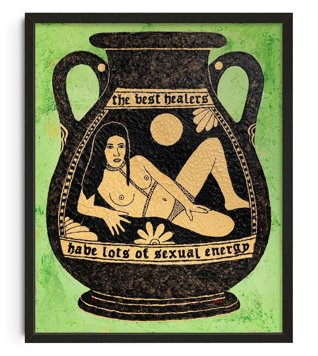 Pot 35 contemporary wall art print by Julien Jaca - sold by DROOL