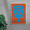OMNI contemporary wall art print by Bollo - sold by DROOL