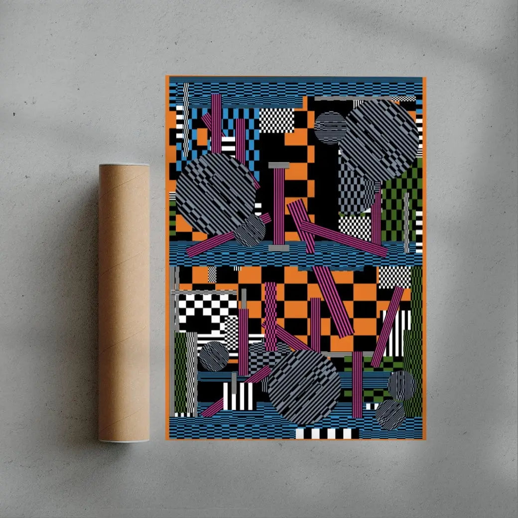 Mind Palace contemporary wall art print by Casiel Checoni - sold by DROOL