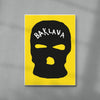 Baklava contemporary wall art print by Max Blackmore - sold by DROOL