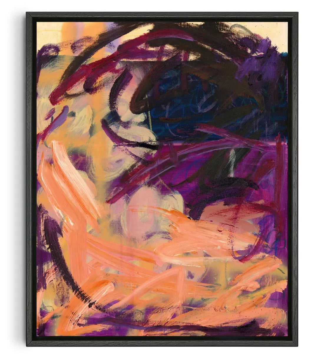 Evening interlude contemporary canvas print by Coco Hewitt - sold by DROOL