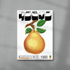Honey Pear contemporary wall art print by George Kempster - sold by DROOL