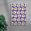 Breakfast contemporary wall art print by Ignorance1 - sold by DROOL