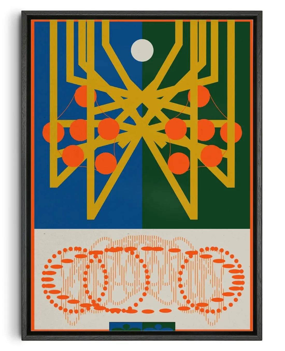 Behavior contemporary wall art print by Tristan Huschke - sold by DROOL