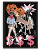 Cargar imagen en el visor de la galería, The Gambler contemporary wall art print by Caitlin Flood-Molyneux - sold by DROOL