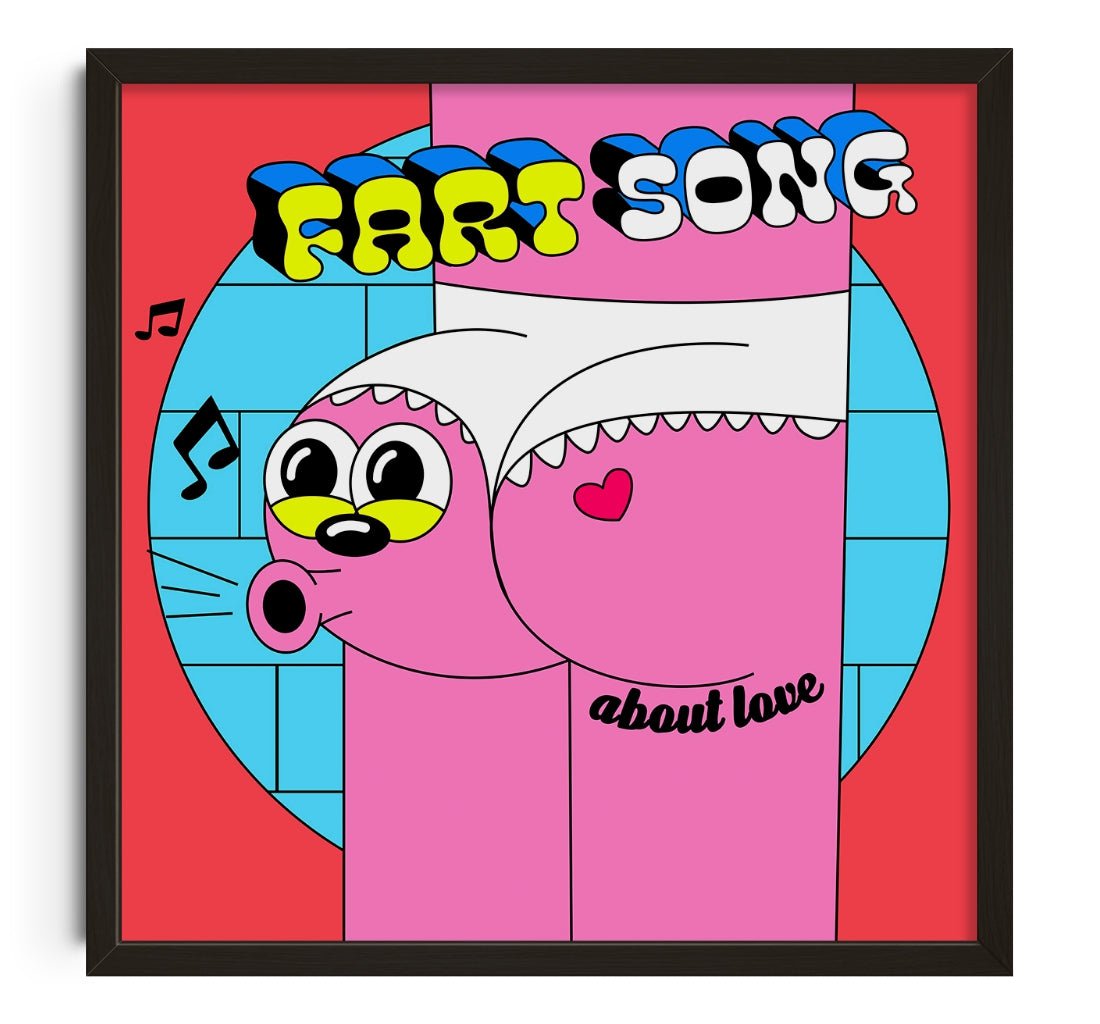 Song About Love contemporary wall art print by Ovcharka - sold by DROOL