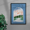 Window contemporary wall art print by John Schulisch - sold by DROOL