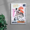 Jackpot contemporary wall art print by Caitlin Flood-Molyneux - sold by DROOL
