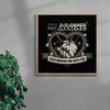 You're Not Alone contemporary wall art print by Laserblazt - sold by DROOL