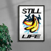 Banana Life contemporary wall art print by 3WillyT - sold by DROOL