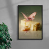 ButterFly contemporary wall art print by Alex Valentina - sold by DROOL