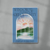 Window contemporary wall art print by John Schulisch - sold by DROOL