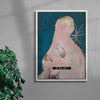 I'm fine. contemporary wall art print by Floating Bstrd - sold by DROOL