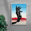 Tatooine Hand Models Wanted contemporary wall art print by Will Da Costa - sold by DROOL
