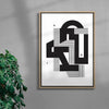 RNT contemporary wall art print by Przemek Bizoń - sold by DROOL