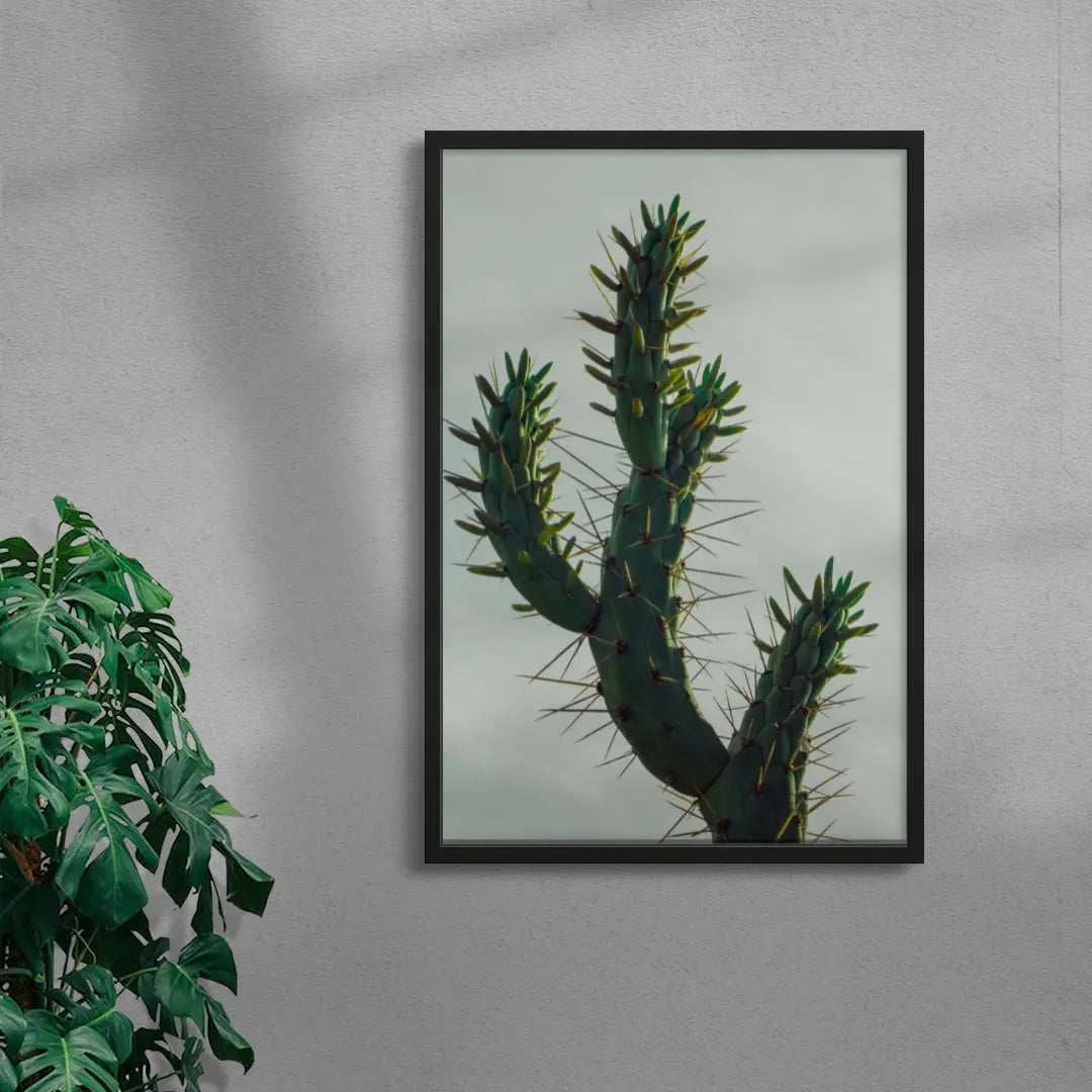 Spines contemporary wall art print by Omar Belattar - sold by DROOL