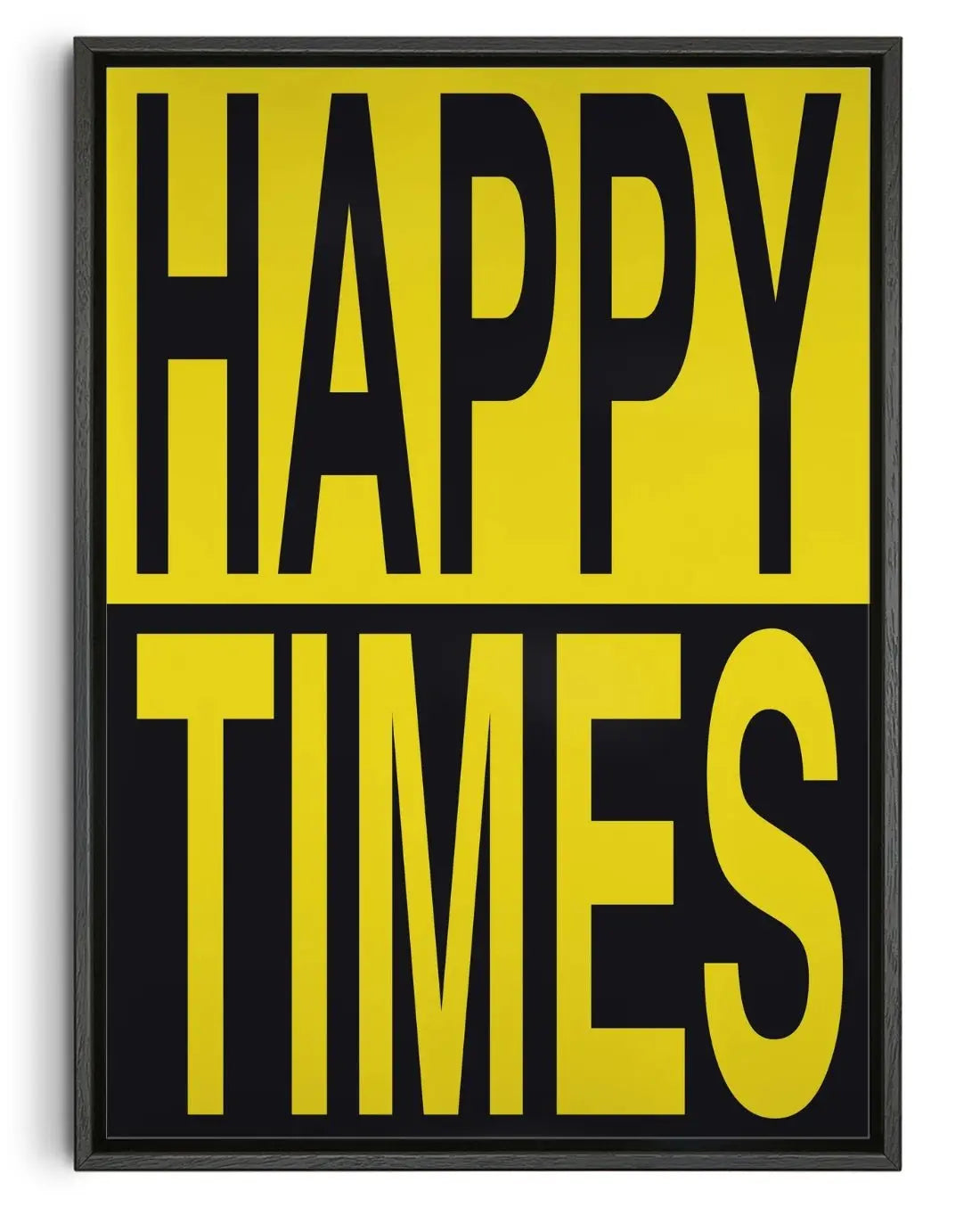 Happy Times contemporary wall art print by Sven Silk - sold by DROOL