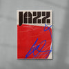 Jazz 2.0 contemporary wall art print by Henry M. - sold by DROOL