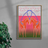 Nexus contemporary wall art print by Tristan Huschke - sold by DROOL