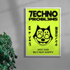 Felix Techno Problems contemporary wall art print by Ignorance1 - sold by DROOL