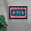 Get In The Fucking Frog Pit contemporary wall art print by Aley Wild - sold by DROOL