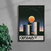 Crystalis C/1995 O1 contemporary wall art print by Sandro Rybak - sold by DROOL