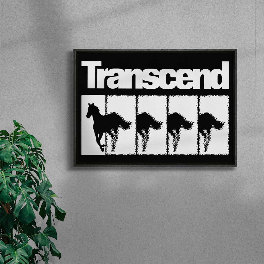 Transcend contemporary wall art print by Utsav Verma - sold by DROOL
