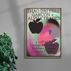 Apples Party contemporary canvas art print by MENSLIES - sold by DROOL