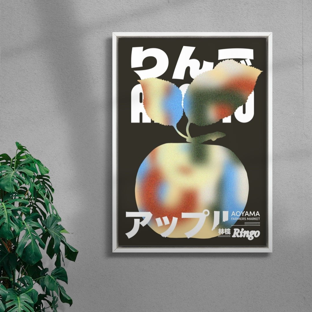 Ringo contemporary wall art print by Studio Trikken - sold by DROOL