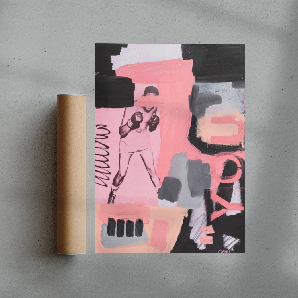 You contemporary wall art print by Caitlin Flood-Molyneux - sold by DROOL