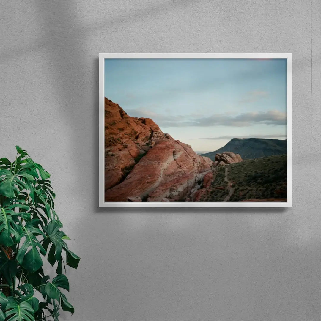 Desert Veins contemporary wall art print by Nirav Patel - sold by DROOL