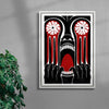 Big Beautiful Painting contemporary wall art print by Henrik Delehag - sold by DROOL