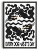 Cargar imagen en el visor de la galería, Every Dog contemporary wall art print by Alexander Khabbazi - sold by DROOL
