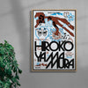 Zhao Dai Pres. Hiroko Yamamura contemporary wall art print by MENSLIES - sold by DROOL