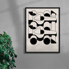 Teamwork contemporary wall art print by Matto Jennings - sold by DROOL