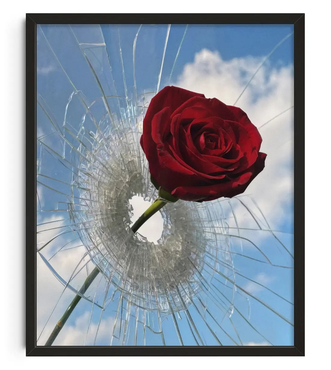 NO VIOLENCE. contemporary art print by Ces XC - sold by DROOL