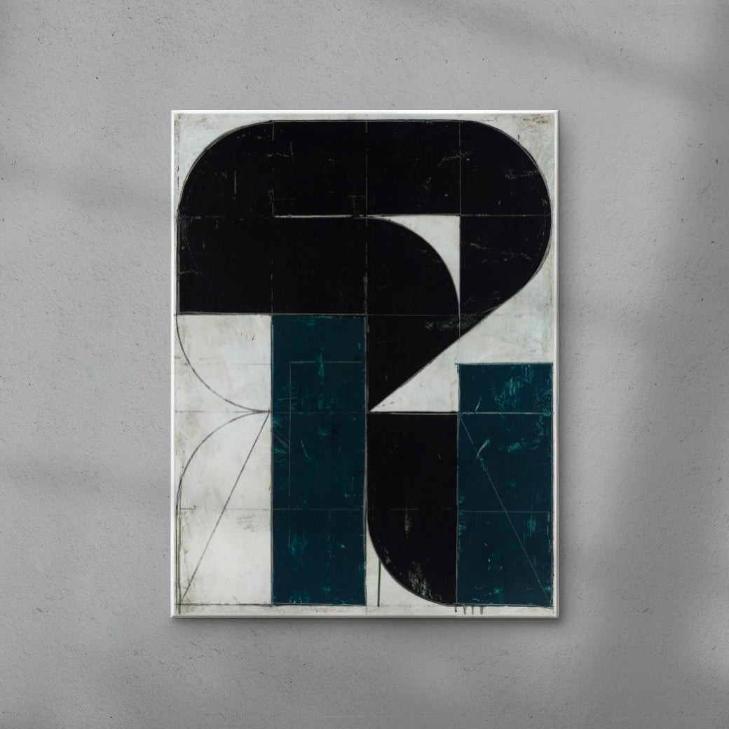 Idol 4 contemporary wall art print by Aleksandar Bezinovic - sold by DROOL