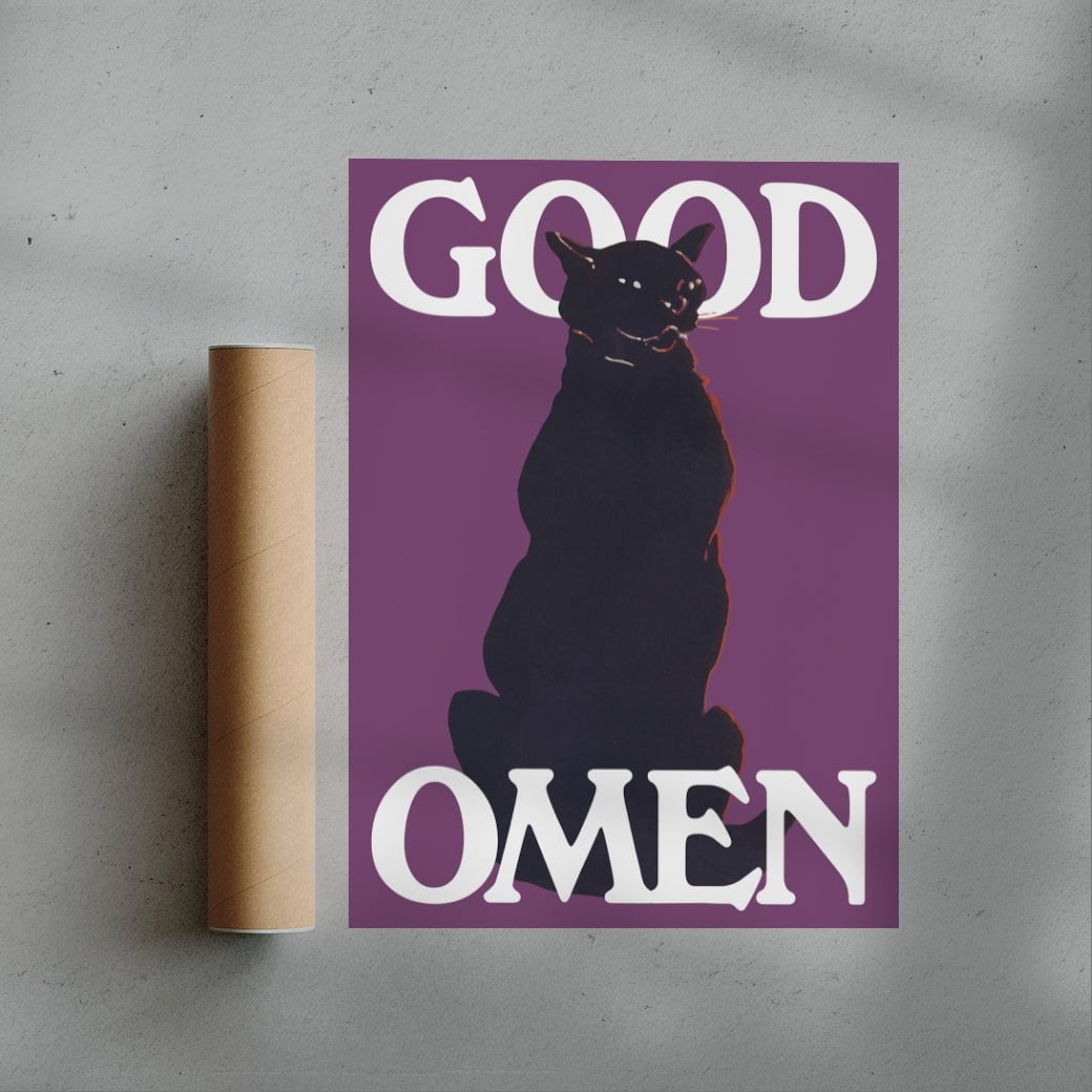 Good Omen contemporary wall art print by Utsav Verma - sold by DROOL