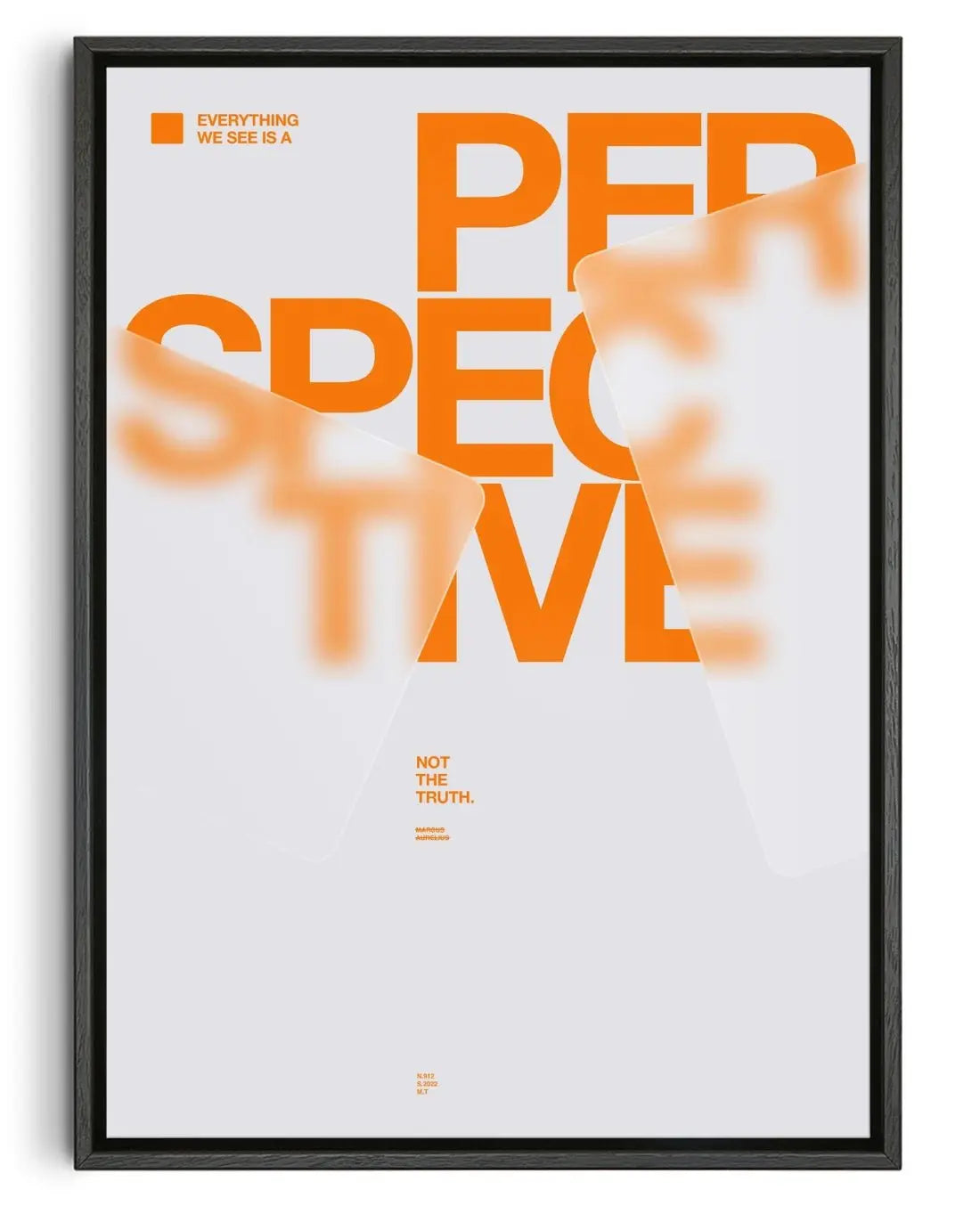 Perspective contemporary wall art print by Mirza Talovic - sold by DROOL