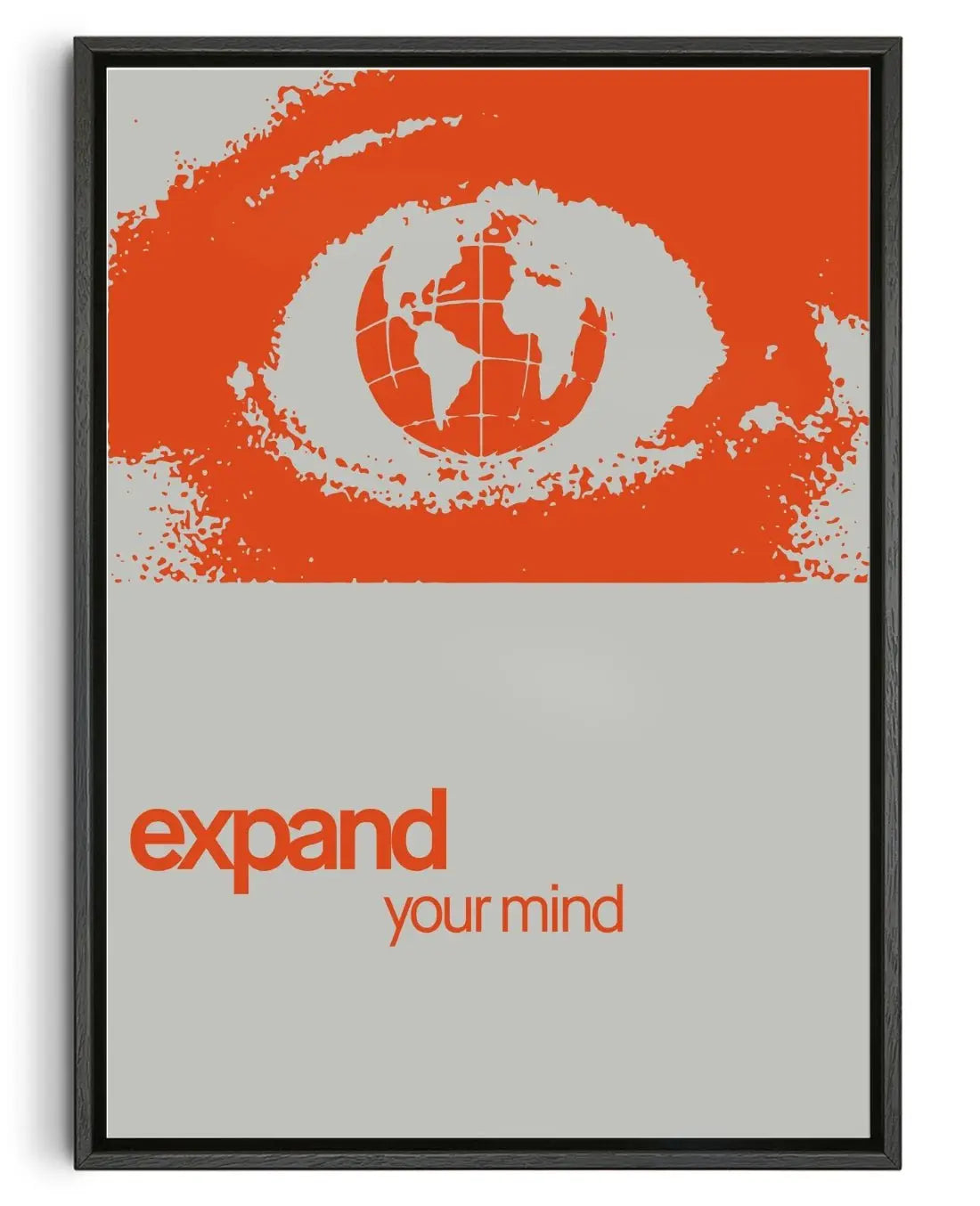 Expand your mind contemporary wall art print by Adam Foster - sold by DROOL