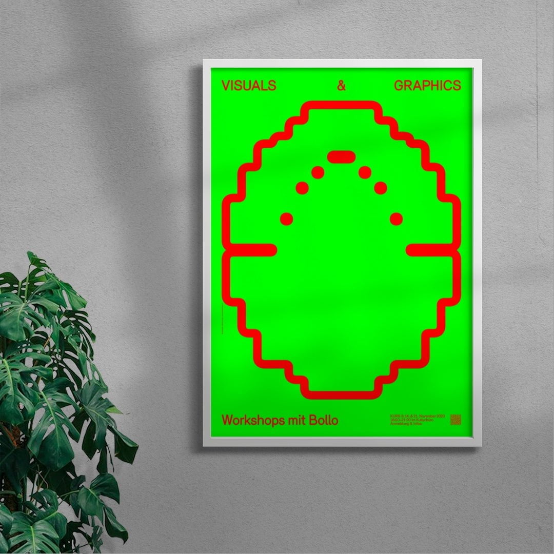 Visuals & Graphics contemporary wall art print by Bollo - sold by DROOL