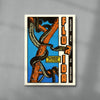 Florida Everglades contemporary wall art print by Othman Zougam - sold by DROOL