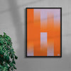 Grade 01 - UNFRAMED contemporary wall art print by Adam Foster - sold by DROOL