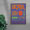 ULTRA contemporary wall art print by Ignorance1 - sold by DROOL