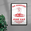 Polpette contemporary wall art print by Alessio Trudu - sold by DROOL