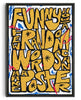 Load image into Gallery viewer, Funny how a few random words can make a poster contemporary wall art print by Jorge Santos - sold by DROOL